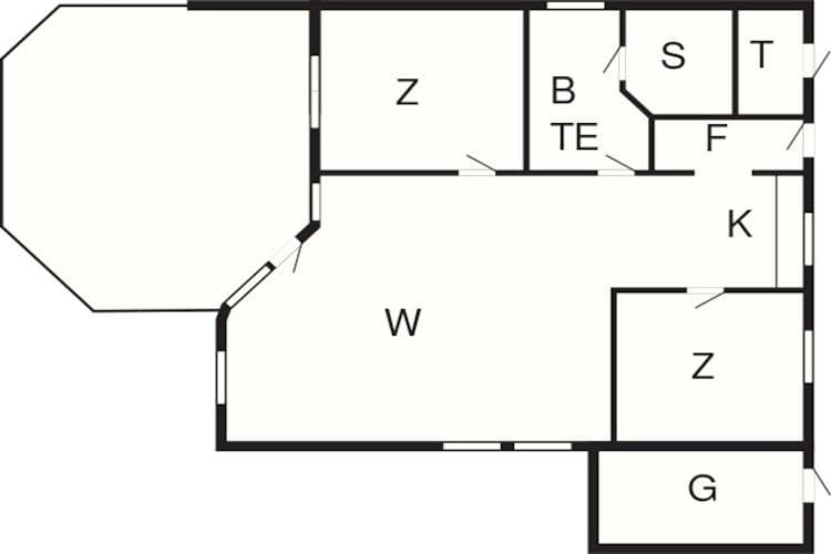 Two-Bedroom Holiday Home In Gelting 3 Экстерьер фото